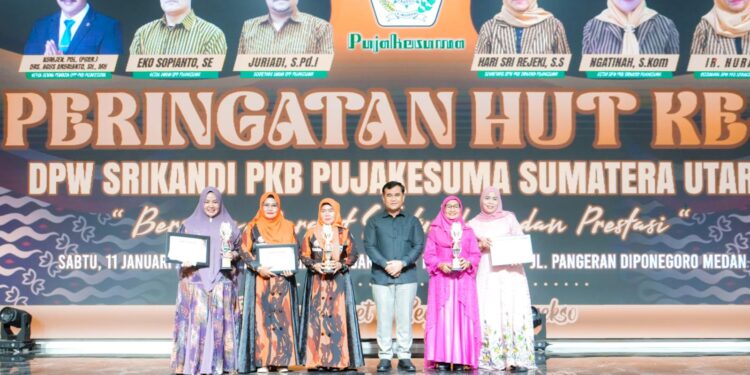 Hadiri HUT Srikandi PKB Pujakesuma Sumut, Wali Kota Harapkan Perempuan Kian Berkontribusi Dalam Pembangunan