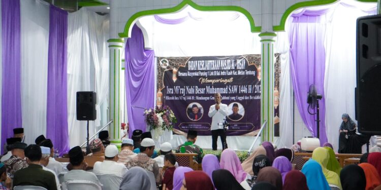 Pemko Medan Apresiasi Peringatan Isra Mikraj BKM Al-Ihsan