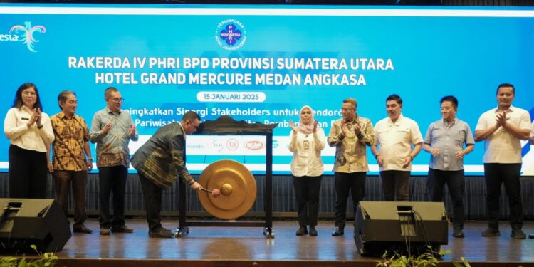 Pemko Berharap Raker IV PHRI Sumut Lahirkan Progam Kolaboratif Wujudkan Medan Kota Ramah Wisata