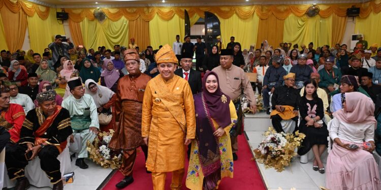 Hadiri HUT ke-275 Langkat, Pj Gubernur Fatoni Sebut Adat Istiadat Harus Terus Dijaga