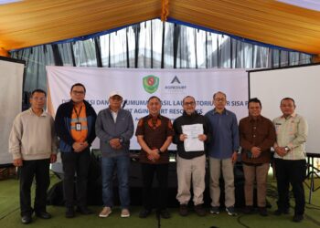 11 Tahun Air Sisa Proses Tambang Emas Martabe Selalu Patuhi Baku Mutu