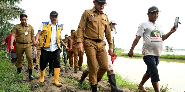 Perbaikan Pintu Air Irigasi jadi Fokus Pemprov Sumut