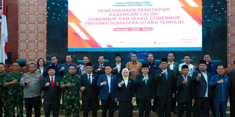 Ikuti Paripurna Pengumuman Penetapan Gubsu-Wagubsu Terpilih, Bobby Nasution: Insya Allah Amanah Ini Kami Jalankan Sebaik-baiknya