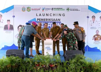 Pj Gubernur Fatoni Luncurkan Gerakan Serentak Pemeriksaan Kesehatan Gratis se-Sumut