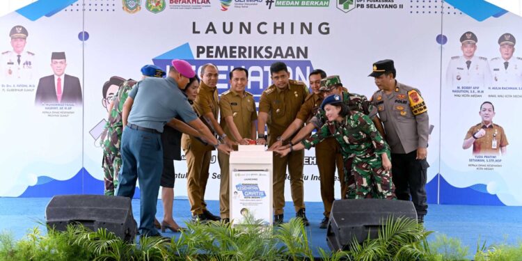 Pj Gubernur Fatoni Luncurkan Gerakan Serentak Pemeriksaan Kesehatan Gratis se-Sumut