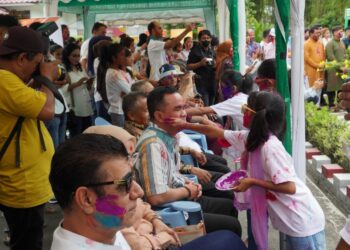 Pemko Medan Sambut Suka Cita Perayaan Festival Holi di Konjen India