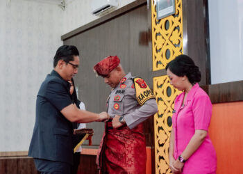 Hadiri Sertijab Kapolres Pelabuhan Belawan, Rico Waas: Terus Bersinergi Jaga Kondusifitas