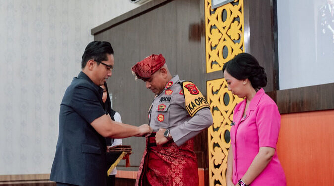 Hadiri Sertijab Kapolres Pelabuhan Belawan, Rico Waas: Terus Bersinergi Jaga Kondusifitas