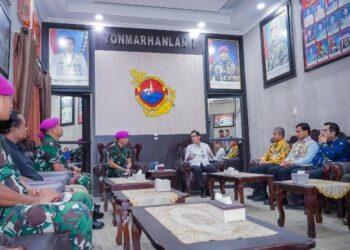 Bangun Medan Utara, Rico Waas Tingkatkan Sinergitas dengan Yonmarhanlan I Belawan Medan