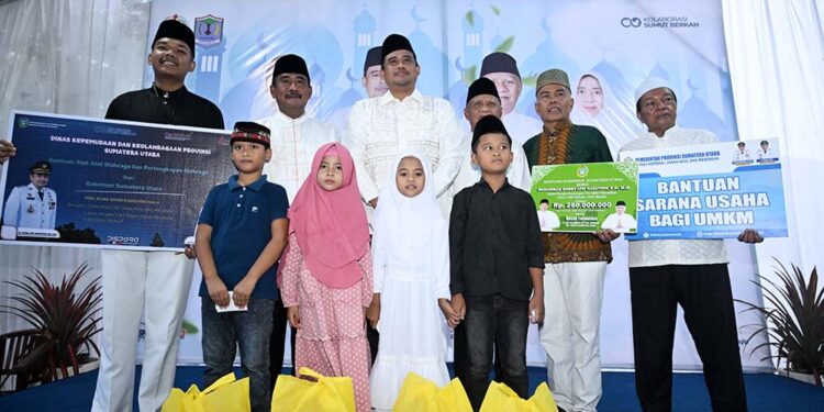 Bobby Nasution Safari Ramadan di Binjai, Serahkan Bantuan Pembangunan Masjid dan Ajak Masyarakat Perangi Narkoba