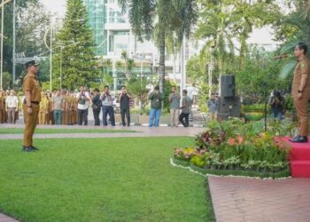 Pimpin Apel Perdana di Balai Kota, Wali Kota Medan : Pemko Medan Harus Bisa Jadi Keluarga Bagi Masyarakat