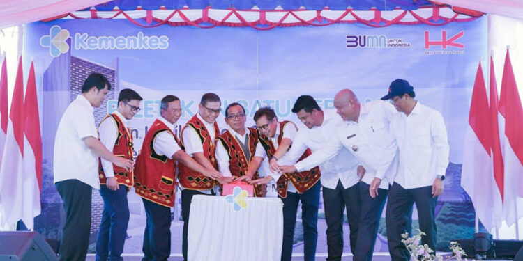 Sepekan Setelah Ditinjau Bobby Nasution, RSUD Tafaeri Nias Utara Ground Breaking Peningkatan Kualitas