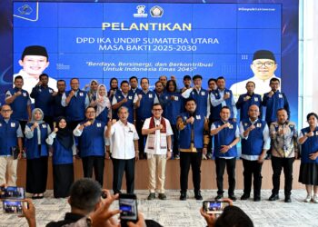 Jadi Anggota Kehormatan,  Bobby Nasution Mengharapkan Alumni UNDIP Terus Berkontribusi Sukseskan Program Pemerintah