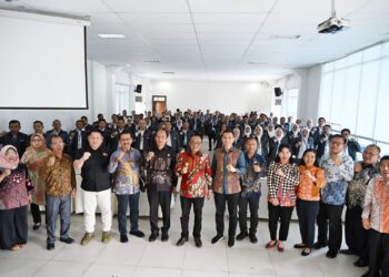 BPSDM Sumut Bawa para Administrator Stula ke Samosir,  Bahas Peningkatan Kinerja OPD Pemkab