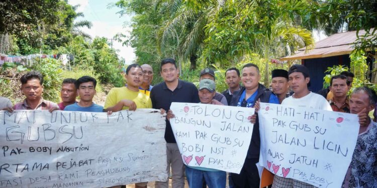 Tinjau Jalan Rusak di Labuhanbatu hingga Tapsel, Gubernur Bobby Nasution Sebut Perbaikan Jalan Dimulai Tahun Ini