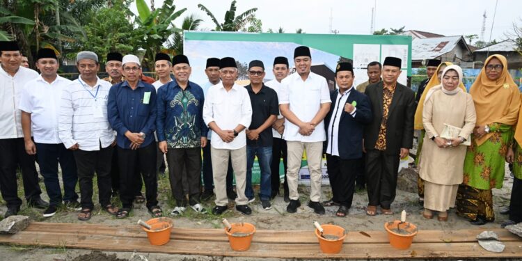 Wagub Sumut Surya Resmikan Pembangunan Masjid Taqwa Indrapura