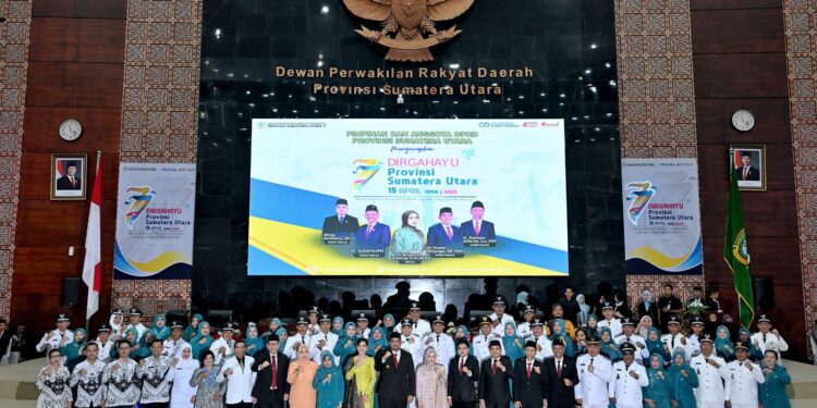 Peringati Hari Jadi ke-77 Tahun Sumut, Bobby Nasution Ajak Seluruh Lapisan Masyarakat Berkolaborasi Membangun Daerah