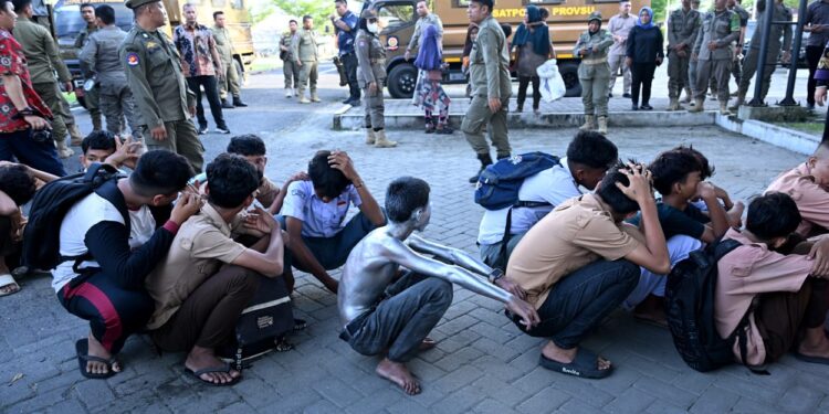 Pemprov Sumut Tingkatkan Perlindungan Anak,Puluhan Anak Jalanan Terjaring Penertiban