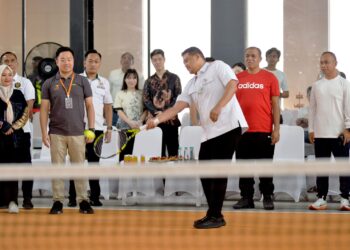 Buka Kejurnas Tenis Lapangan Tidar Sumut,  Bobby Nasution Tekankan Pentingnya Peran Anak Muda