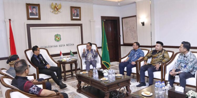 Rico Waas Ajak PT Penjaminan Jamkrindo Syariah Kerja Sama Majukan UMKM