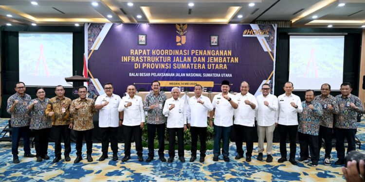 Pemprov Sumut Ajak Semua Pihak Kolaborasi Tangani Jalan Sumut