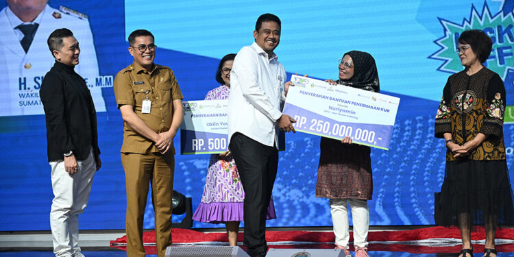 Dorong Kewirausahaan Baru dan Peningkatan Level UMKM, Gubernur Sumut Bobby Nasution Akselerasi 1.700 UMKM