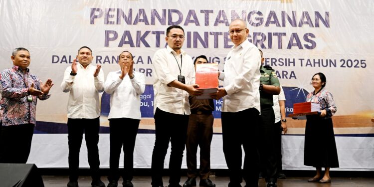 Teken Pakta Integritas Wujudkan SPMB Bersih