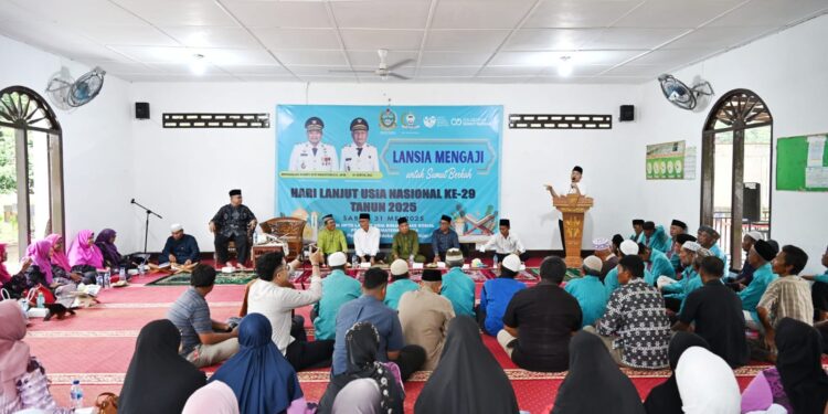 Meriahkan Hari Lansia Tingkat Nasional ke-29 Tahun, Pemprov Sumut Gelar Lansia Mengaji Untuk Sumut Berkah