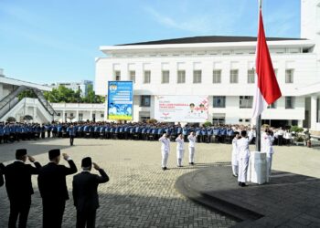 Bobby Nasution Pimpin Upacara Peringatan Harla Pancasila