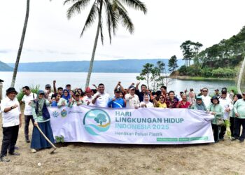 Gerakan Bersama untuk Kaldera Toba,  Tanam Pohon Serentak Digelar di Tujuh Kabupaten Sekawasan Danau Toba