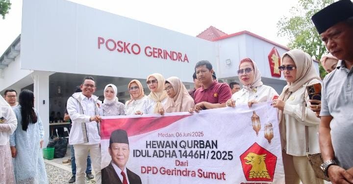 Wakil Walikota Medan Serahkan 4 Hewan Kurba