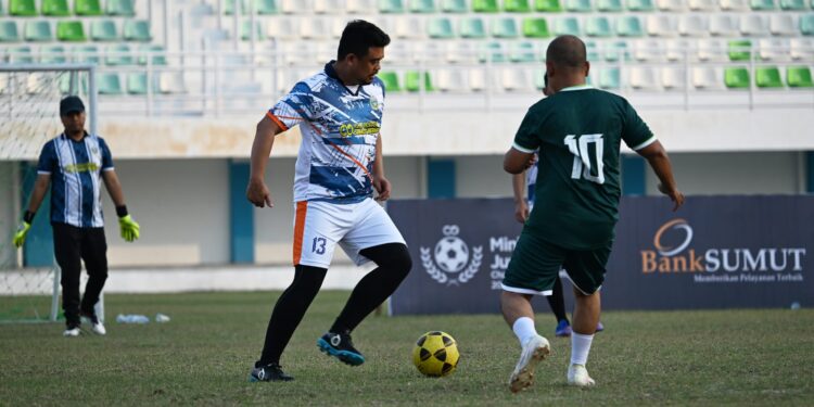 Buka Kejuaraan Mini Soccer Jurnalis Championship, Bobby Nasution Harap Lebih dari Sekadar Kompetisi