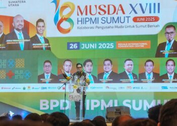 Rico Waas Ajak HIPMI Sumut Sukseskan Program Makan Bergizi Gratis