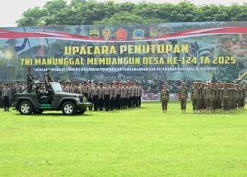 Penutupan TMMD ke-124,  Pemprov Sumut Apresiasi Sinergi TNI bersama Pemerintah dan Masyarakat
