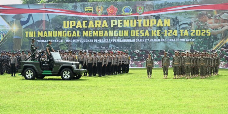 Penutupan TMMD ke-124,  Pemprov Sumut Apresiasi Sinergi TNI bersama Pemerintah dan Masyarakat