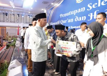 Kota Medan Juara Umum STQH Ke XIX Tingkat Provinsi Sumut