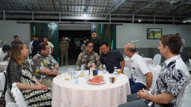 Rico Waas Apresiasi Latma USAF dan TNI AU di Lanud Soewondo Medan