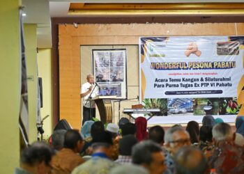 Wagub Sumut Berkisah sebagai ‘Anak Kebon’ di Hadapan Pensiunan PTPN IV Pabatu