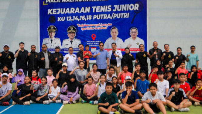 Rico Waas Buka Kejuaraan Tenis Lapangan Kelompok Umur, Upaya Pembinaan Atlet Muda Sejak Dini