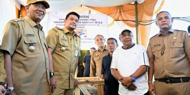 Puluhan Tahun Kena Banjir,  Warga Langkat Senang Gubernur Bobby Nasution Tepati Janji Benahi Waduk