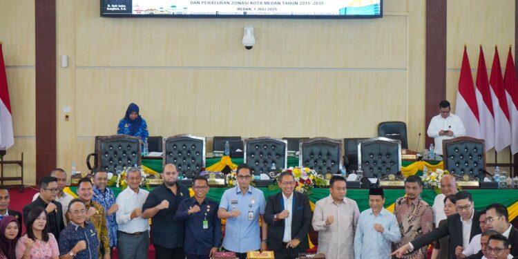 Wali Kota dan DPRD Medan Setuju Pencabutan Perda Rencana Detail Tata Ruang dan Peraturan Zonasi Kota Medan Tahun 2015-2035