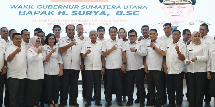 Wagub Sumut Terus Dorong Bapenda Optimalkan Penerimaan Pajak dan Retribusi Daerah