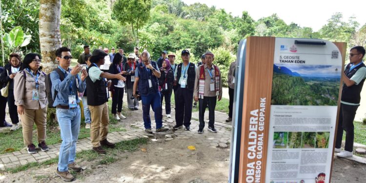 Asesor UNESCO Kaldera Toba Geopark Terkejut Mengetahui Biaya Berkunjung ke Geosite Taman Eden 100