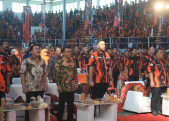 Hadiri Pelantikan PAC Kecamatan Medan Perjuangan, Zakiyuddin Harahap Minta Pemuda Pancasila Terus Berbuat Baik Untuk Masyarakat
