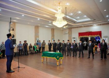 Lantik 9 Pejabat Pimpinan Tinggi Pratama, Rico Waas: Saya Tak Minta Sepeserpun, Layani Masyarakat, Majukan Medan