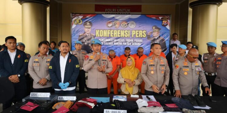 Polres Serang Tetapkan 5 Tersangka Kasus Pengeroyokan Wartawan dan Humas KLH