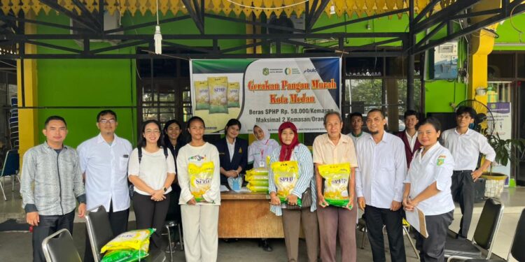 Bantu Masyarakat Peroleh Beras Dengan Harga Terjangkau, Pemko Medan Gelar Gerakan Pangan Murah