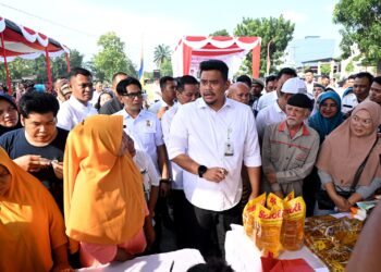 Stabilkan Harga Bahan Pokok, Pemprov Sumut Gelar Pasar Murah di 33 Kabupaten/Kota