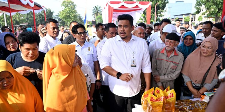 Stabilkan Harga Bahan Pokok, Pemprov Sumut Gelar Pasar Murah di 33 Kabupaten/Kota