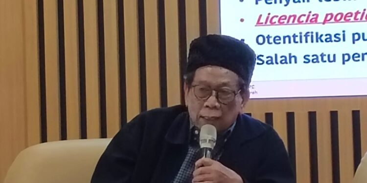 Menuju PPN XIII: Diskusi Publik & Pentas Puisi — Maman S. Mahayana Tekankan Mutu sebagai Ukuran Utama
